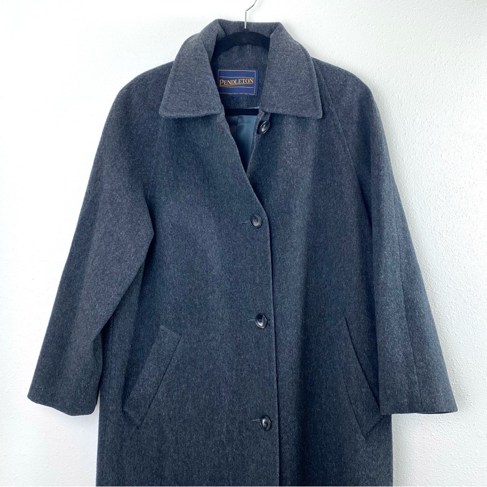 Pendleton Gray wool Coat - Picture 2 of 16